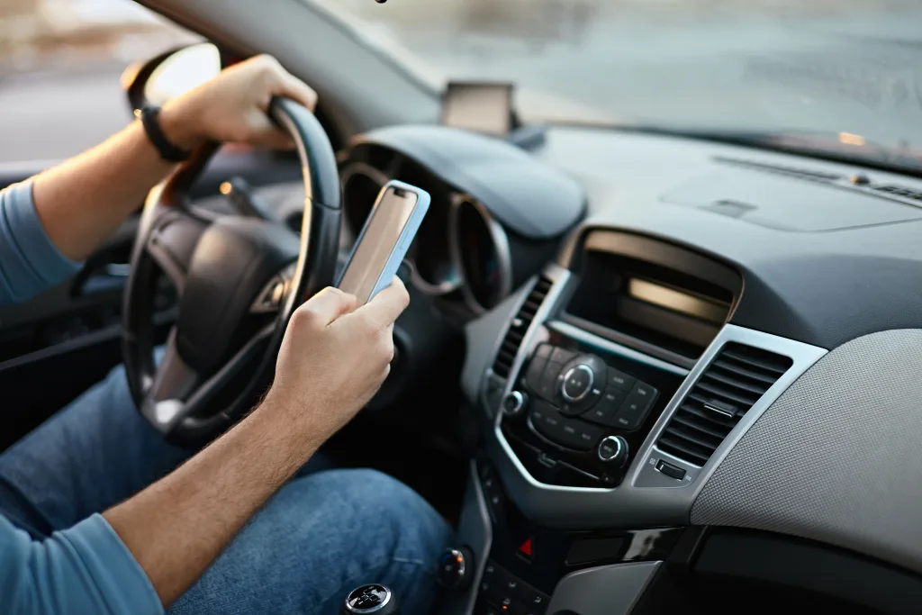 Texting while Driving - Distracted Driving Awareness Month