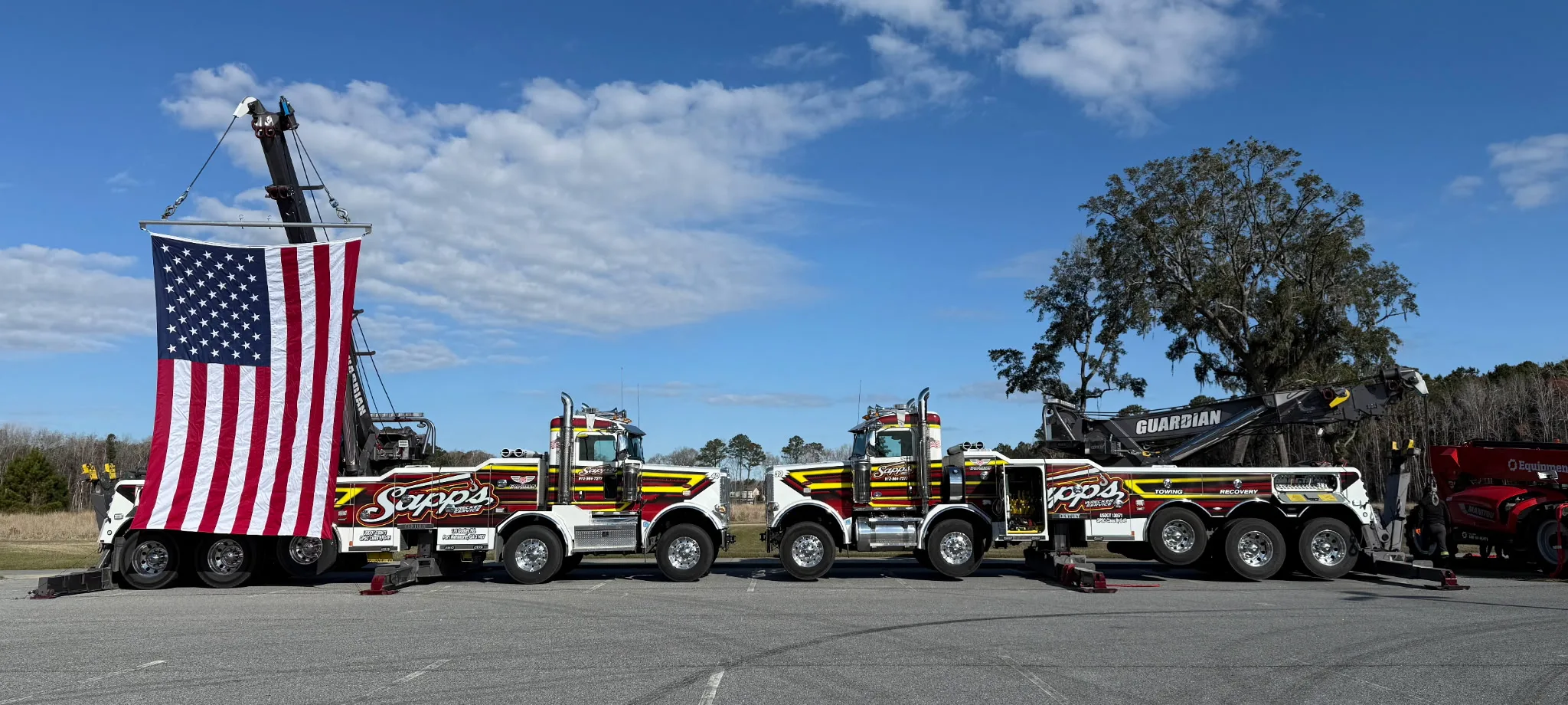 Sapp's Wrecker Service community event — Savannah Georgia