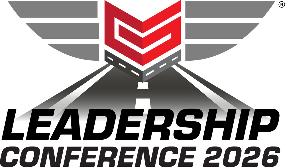 Guardian Fleet Services Leadership Conference 2026 logo with winged Guardian shield and open highway